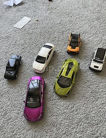 barama: Uşaq oyuncaqları dəsti - 2 ədəd radioidarə olunan maşın: - Sarı — 7