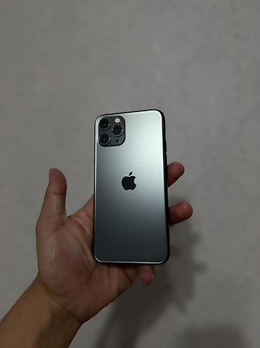 ipon: IPhone 11 Pro, Новый, 256 ГБ, Matte Midnight Green, Зарядное устройство, Защитное стекло, Чехол, 100 % — 1