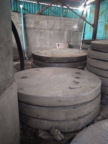бетоные кольца: Кольца, крвшки, днища на канализацию и водопровод размеры: кс 1.0х10