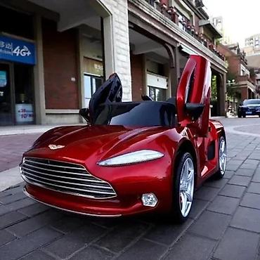 Sve za decu: Luksuzni električni auto za decu – Aston Martin 12V - Metalik braon — 3