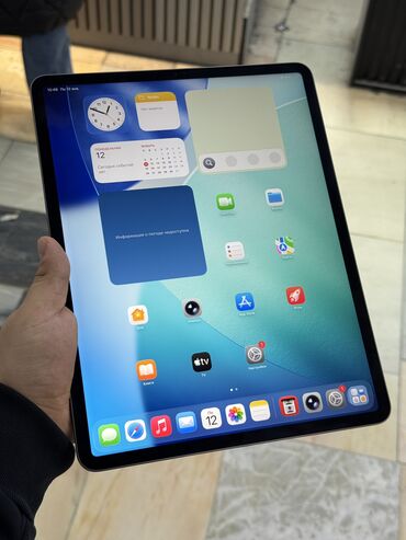 Планшеты: Планшет, Apple, память 128 ГБ, 12" - 13", Wi-Fi, Б/у, Классический цвет - Серый — 4