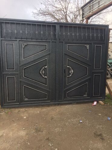 Həyət darvazaları: Istənilən növdə, istənilən ölçüdə dəmir darvazaların nağd və kreditlə — 23