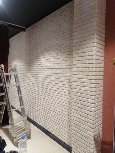 Потолочный гипсокартон: Декоративные панели, имитирующие кирпичную кладку, станут отличным — 2