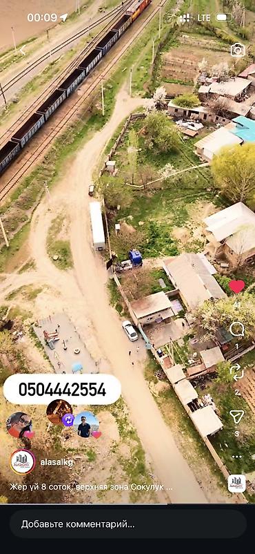 обмен домов: Срочно продаю частный дом в селе Сокулук недоделок от центра 8 соток — 1