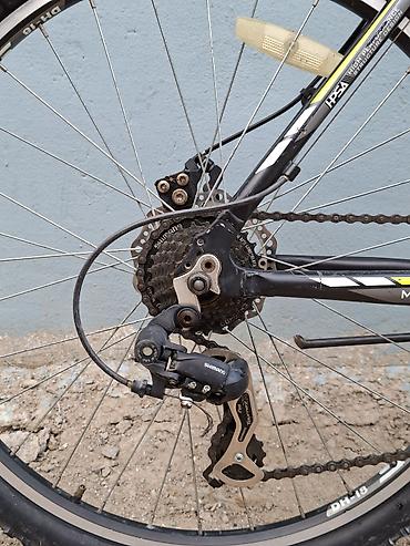 İdman velosipedləri: Stels Navigator madelidi 26 ölçüdür.Alimium cercivedir.Butun sistemi — 5