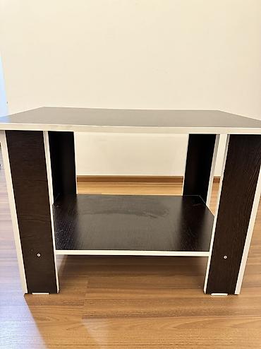 lcd tv: Тумба и подставка для телевизора, Б/у, Напольная, Дерево, Самовывоз, цвет - Коричневый — 5