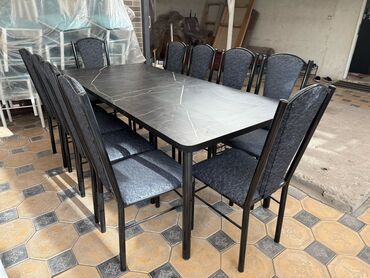 Кухонные столы и стулья: Кухонный стол и стул, Новый, Платная доставка, цвет - Белый — 9