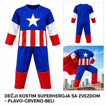 KMT Halloween dečji kostim superheroja sa zvezdom HW-026 Opis: -