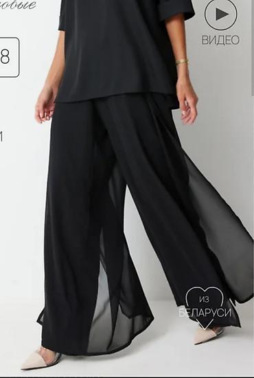 летние джинсы: Брюки Лето, Б/у, L, XL — 1