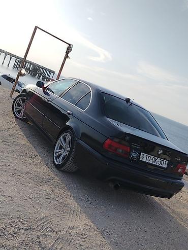 e39 guzgu: BMW 5 Series (E39) sedan - Korpus: qara rəng, sedan kuzov, M paket — 6