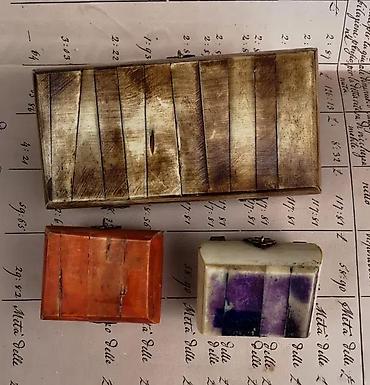 Kutije za odlaganje: Vintage Bone Box kutije od kamilje kosti. Cene su odredjene — 11