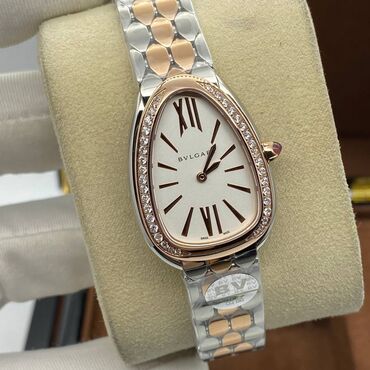 часы женские новые: BVLGARI Serpenti Seduttori ️Премиум качество ️Диаметр 33 мм