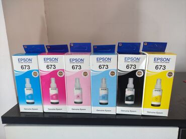 Elektronika: Epson 673 original boya Turkiyeden aifaria elemisdim İndi printer