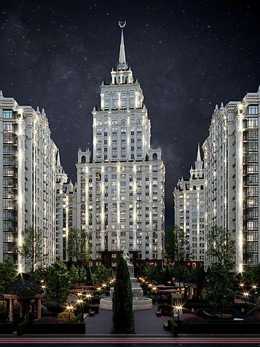 azia palace: 3 комнаты, 109 м², Элитка, 7 этаж, ПСО (под самоотделку) — 4