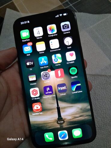 ayfon 15 qiymeti: IPhone 15 Pro Max, 256 GB, Black Titanium