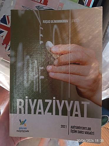 kitab almaq: Riyaziyyat – abituriyentlər üçün dərs vəsaiti dəsti - 2 kitab bir — 2