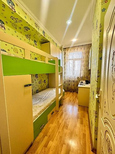 Детская мебель: Uşaqlar üçün iki mərtəbəli modul çarpayı dəsti - Rəng: krem-yaşıl — 1