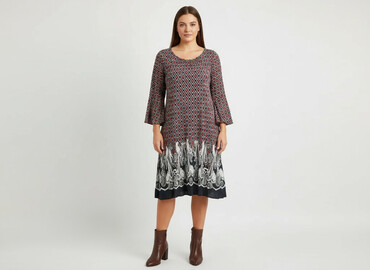 sukienka w kwiaty na wesele plus size: Tocobo, Women`s dress, size 2XL