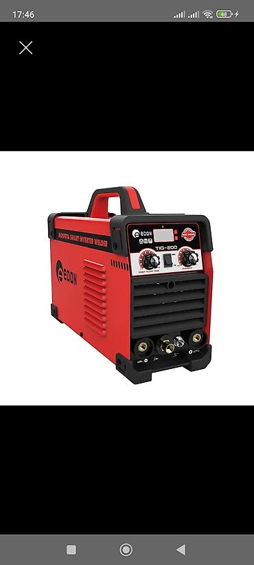 alet: EDON TIG-200 qaynaq aparatı - Texnologiya: MOSFET smart inverter - — 1