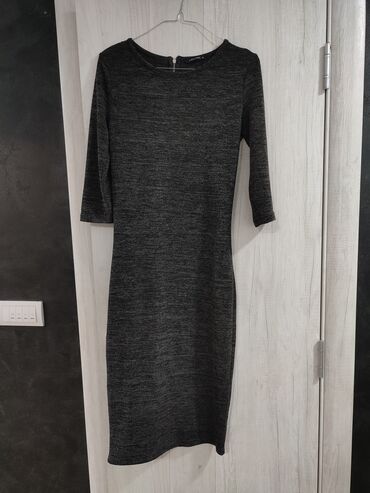 podsuknja za haljinu: M (EU 38), bоја - Siva, Drugi stil, Dugih rukava