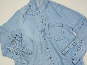 błękitna eleganckie bluzki: Сорочка жіноча, Escada, L, стан - Хороший