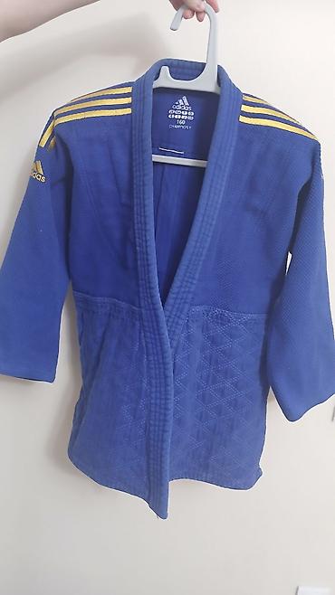 кимано дзюдо: Синий дзюдоги adidas CHAMPION II, рост 160. Комплектация: - куртка из — 3