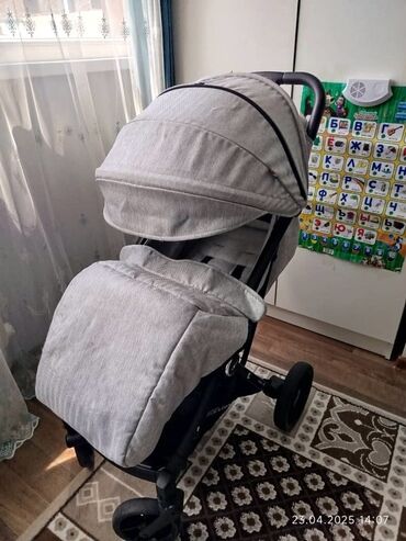 дождевик для коляски универсальный: Балдар арабасы, түсү - Күмүш, Колдонулган