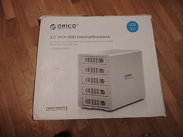 xarici hard disk: ORICO 3.5" SATA HDD External Enclosure – USB 3.0 - 5 disklik massiv — 3