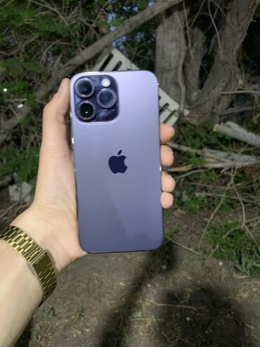 rəsmi 9 s: IPhone 14 Pro Max, 256 GB, Deep Purple, Face ID