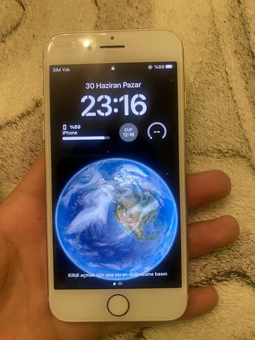ıphone x ikinci el: IPhone 8, 64 ГБ, Золотой, Отпечаток пальца