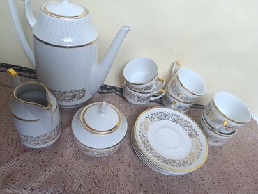 Наборы посуды: Продается НовыйСервис кофейный СССР старая Чехословакия антикварный — 6