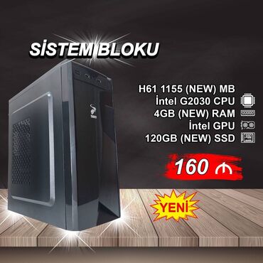 TV və video: Sistem Bloku "Sarko DDR3 H61 1155 Pentium G2030” ⭐Tək Sistem Bloku –