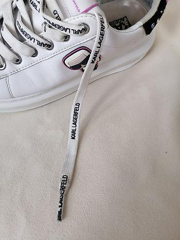 Patike: KARL LAGERFELD kozne patike br 37 - SNIZENO KARL LAGERFELD original — 11