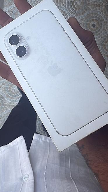 IPhone 16, 128 GB, Ağ, Face ID lalafo.az -da IPhone 16, 128 GB, Ağ, Face ID