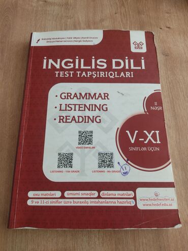 taim test pdf: Məhsul: İngilis dili test tapşırıqları kitabı (V–XI siniflər üçün)