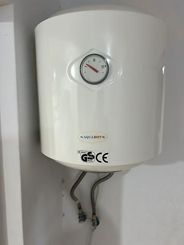 islenmis samovar: Aqua Hot elektrik su qızdırıcısı (divara quraşdırılan) - Markası — 1
