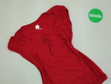 Koszulka XS (EU 34), stan - Dobry, wzór - Jednolity kolor, kolor - Czerwony