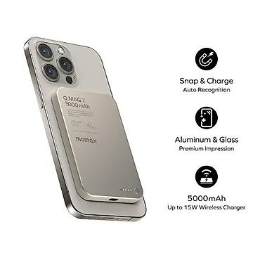 power: Power Bank Green Lion GL-MAG 5 5000 мАч в титановом корпусе — это — 2
