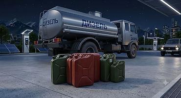 Транспорт: Дизельное топливо с доставкой — 1