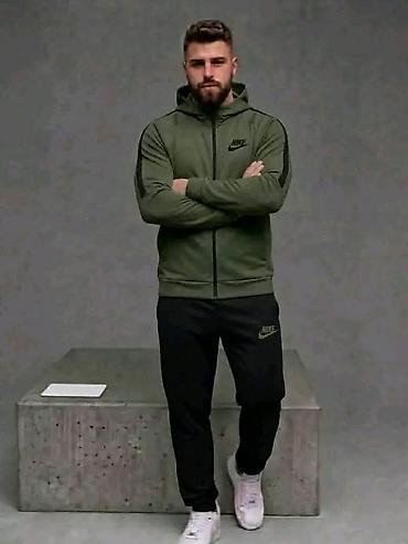 nike tech fleece plavi: Muške komplet trenerke za punije. Veličine 2XL 3XL 4XL 5XL — 2