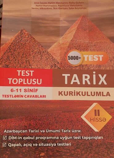 taim kurikulum test kitabı pdf: Anar İsayev test toplusu 2ci hissə