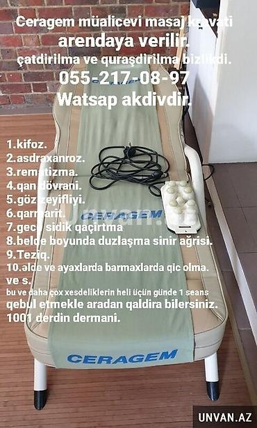 Salon, tibbi mebel: Icareye (arendaya)verilir ünvanlara çatdirilma pulsuzdur watsapp 24 — 4