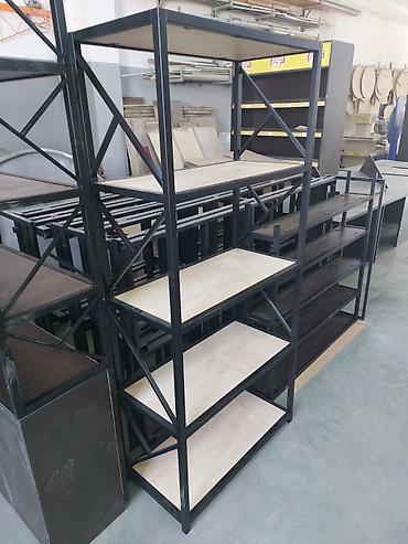 Оборудование для магазинов: Sifarişlə yığılır. Bizdə zavodtı. Qiymət ölçüdən və materialdan — 7