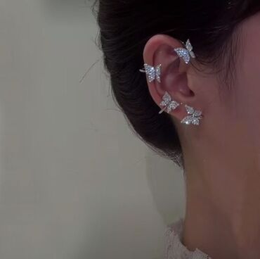 Minđuše: Cena 700din/kom
Dostpne u boji srebra i boji zlata za levo i desno uvo — 5