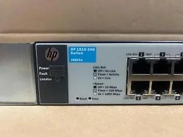 Modemi, ruteri i mrežni uređaji: HP 1810-24G v2 Switch (J9803A) – gigabitni, rack-mount upravljivi svič — 19