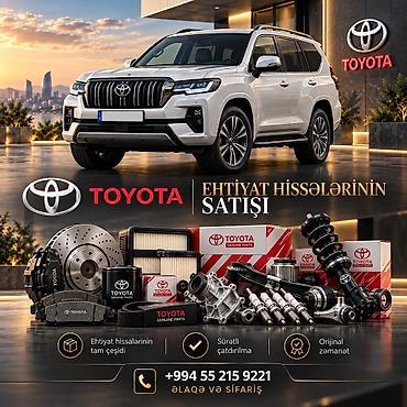 Toyota orijinal ehtiyat hissələrinin satışı - Toyota Genuine Parts