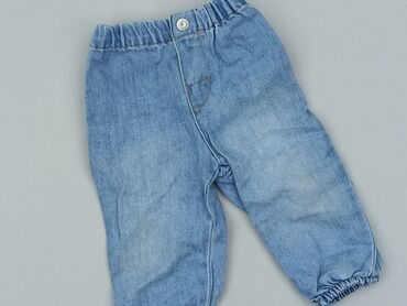 Jeans: Denim pants, H&M, 6-9 months, condition - Very good