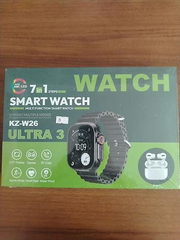KZ-W26 ULTRA 3 ağıllı saat – 7-in-1 çoxfunksiyalı model