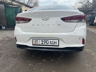 Бамперы и комплектующие: Бампер Задний Hyundai, Б/у, Оригинал