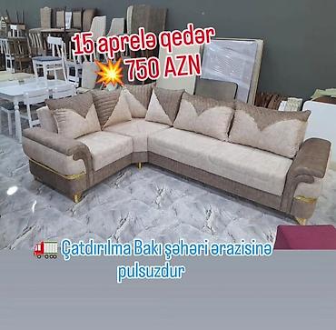 Divanlar: Künc divan, Yeni, Açılan, Bazalı, Parça, Şəhərdaxili pulsuz çatdırılma — 1